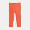 Legging court en jersey orange fille Legging court en jersey orange fille