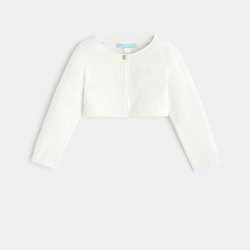 Gilet boléro court maille...