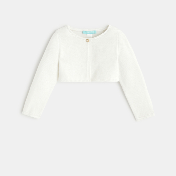 سترة بوليرو قصيرة تريكو...