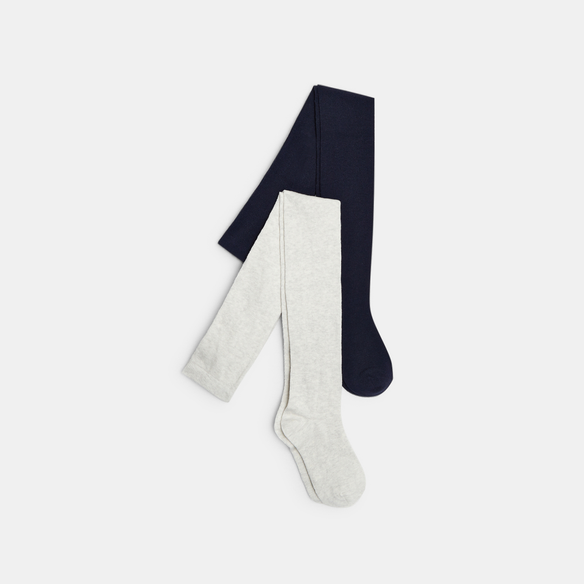 لباس ضيق دافئ ومرقش (مجموعة من 2) باللون الرمادي للفتيات لباس ضيق دافئ ومرقش (مجموعة من 2) باللون الرمادي للفتيات