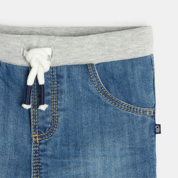 Short en jean bleu bébé garçon Short en jean bleu bébé garçon