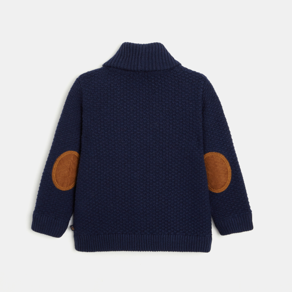 سترة بأزرار من التريكو المختلط والقطن العضوي سترة بأزرار من التريكو المختلط والقطن العضوي