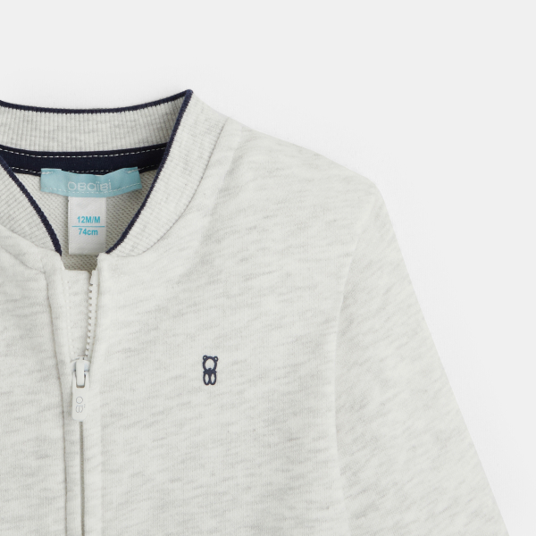 جاكيت سحاب من الصوف الناعم جاكيت سحاب من الصوف الناعم