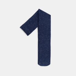 جوارب طويلة متماسكة باللون الأزرق الدافئ للفتيات