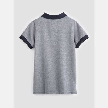 بلوزة قطن مدروزة.