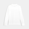 Polo manches longues blanc garçon Polo manches longues blanc garçon