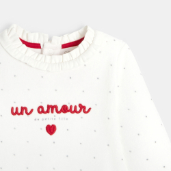 Dors-bien velours brodé 3D...