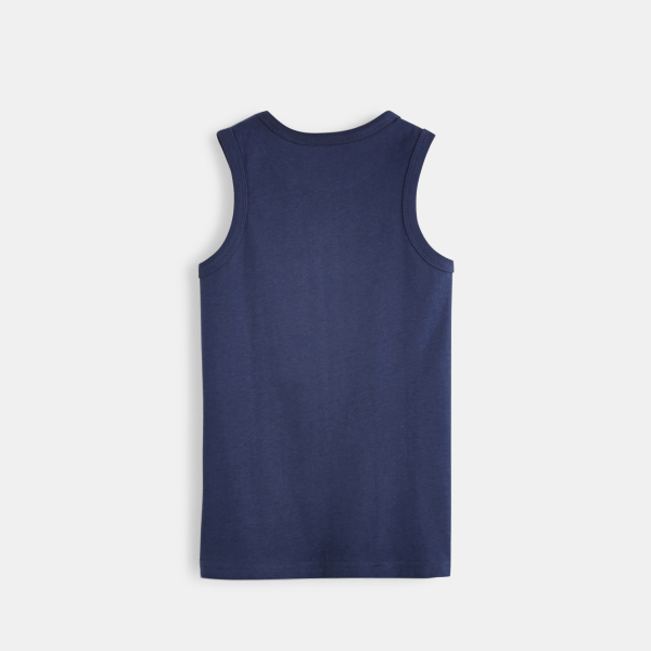 قميص بلا أكمام سادة قميص بلا أكمام سادة