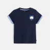 T-shirt à motif bleu bébé garçon
