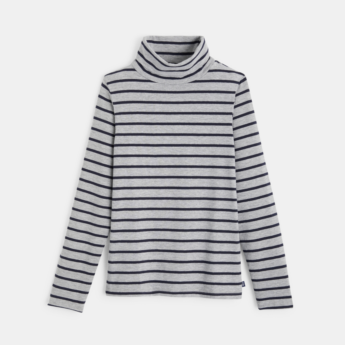 تيشيرت رمادي مخطط للأولاد تيشيرت رمادي مخطط للأولاد