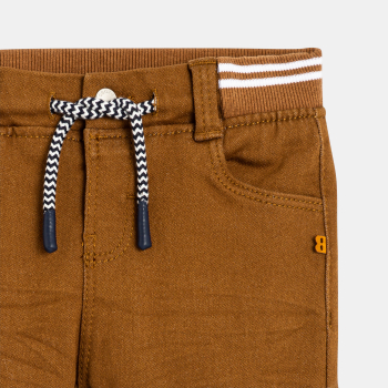 Jean denim confort ultra stretch marron bébé garçon