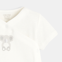 Body croisé manches courtes...