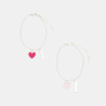 Bracelets "best friends" (lot de 2) jaune fille Bracelets "best friends" (lot de 2) jaune fille