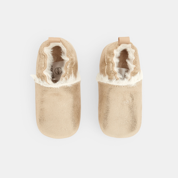 خف جلدي ناعم أصفر ناعم للولادة خف جلدي ناعم أصفر ناعم للولادة