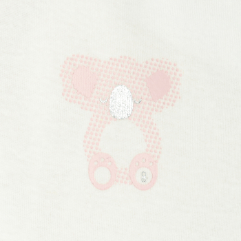 قميص داخلي بودي لف بأكمام طويلة، بناتي رُضع (عدد 3)