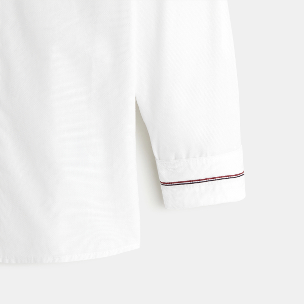 Chemise blanche avec nœud papillon Garçon Chemise blanche avec nœud papillon Garçon