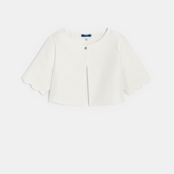 جاكيت بوليرو أوف وايت للفتيات