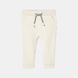 Jogging molleton beige bébé garçon
