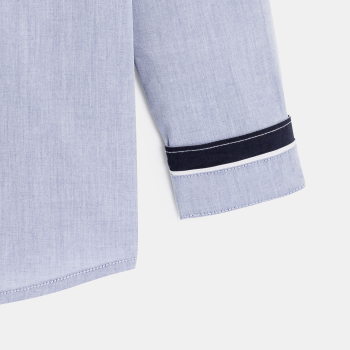 قميص أنيق أزرق للأولاد