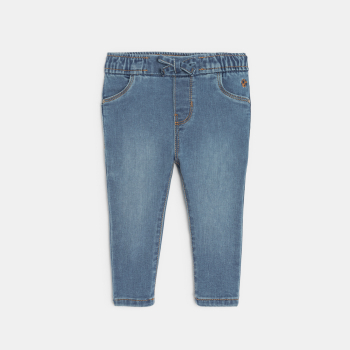 بنطال ترنج باللون الأزرق للفتيات الصغيرات