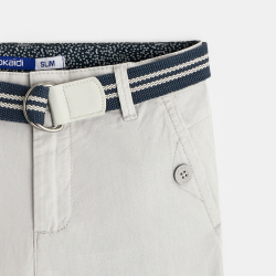 Pantalon slim en toile +...