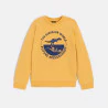 Sweat-shirt motif dinosaure jaune Garçon