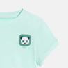 T-shirt à motif bleu vert bébé garçon