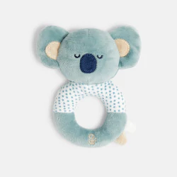 Peluche hochet koala bleu bébé naissance
