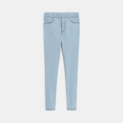 Jegging bleu délavé Fille
