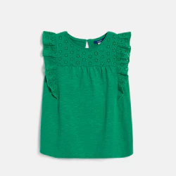 T-shirt broderie anglaise...