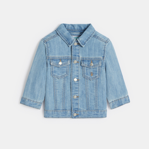 Veste en jean bleu bébé fille Veste en jean bleu bébé fille