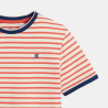 T-shirt marinière orange garçon T-shirt marinière orange garçon