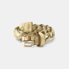 Ceinture tressée pailletée couleur dorée Fille Ceinture tressée pailletée couleur dorée Fille
