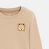 T-shirt Renard beige garçon T-shirt Renard beige garçon