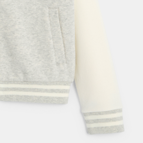 جاكيت طراز تيدي من الميلتون باللون الرمادي للفتيان جاكيت طراز تيدي من الميلتون باللون الرمادي للفتيان