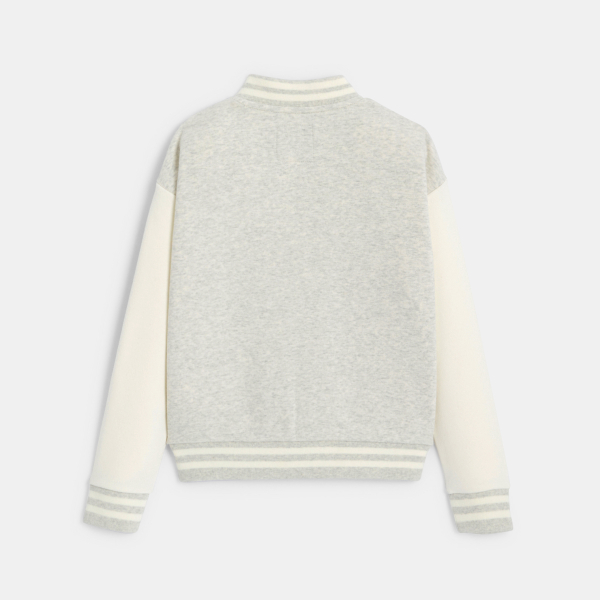 جاكيت طراز تيدي من الميلتون باللون الرمادي للفتيان جاكيت طراز تيدي من الميلتون باللون الرمادي للفتيان