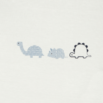 Body col us dinosaures bleu bébé garçon