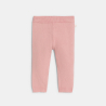 Legging tricot chiné rose bébé fille Legging tricot chiné rose bébé fille