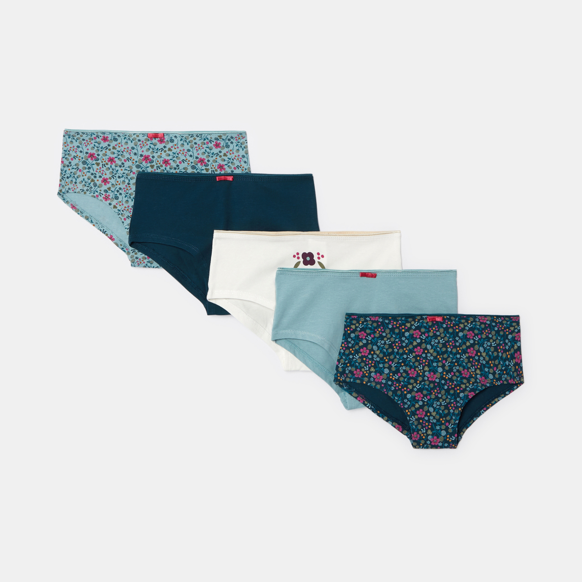 Culottes boxers Fille (lot de 5) Culottes boxers Fille (lot de 5)