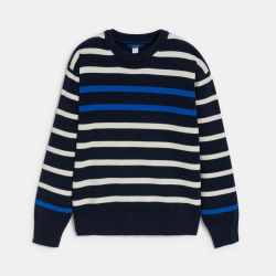 كنزة بحارة مخططة باللون...