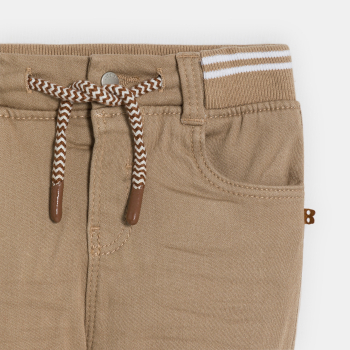 Jean denim confort ultra stretch beige bébé garçon