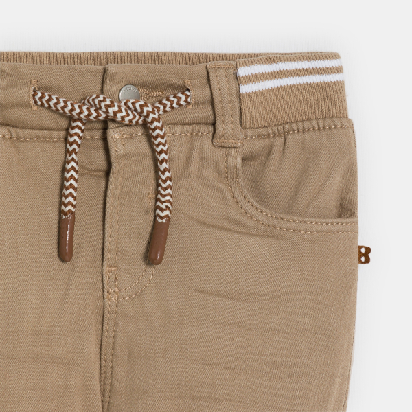 Jean denim confort ultra stretch beige bébé garçon Jean denim confort ultra stretch beige bébé garçon