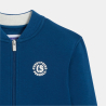 Sweat teddy zippé bleu canard Garçon Sweat teddy zippé bleu canard Garçon