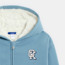 سويت شيرت من الفرو بقلنسوة...