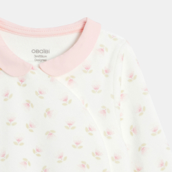 Dors-bien velours fleurs...