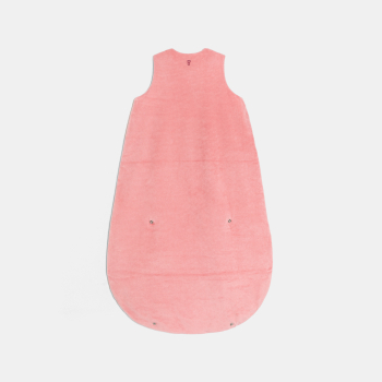 Gigoteuse velours lapin rose bébé fille