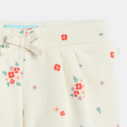 بنطال ميلتون أبيض بطبعة...