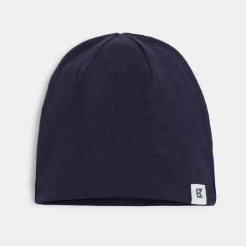 قبعة من القطن باللون الأزرق الداكن للأولاد