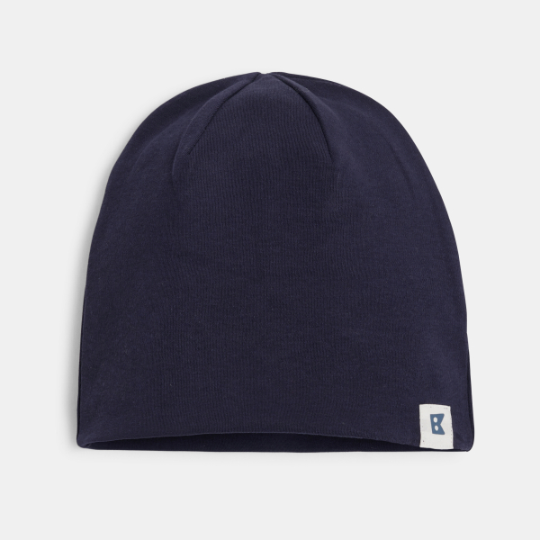 قبعة من القطن باللون الأزرق الداكن للأولاد قبعة من القطن باللون الأزرق الداكن للأولاد