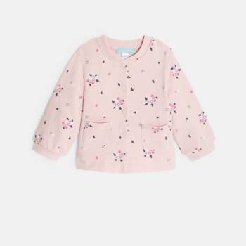 جاكيت من طراز تيدي من الميلتون باللون الوردي للفتيات الصغيرات